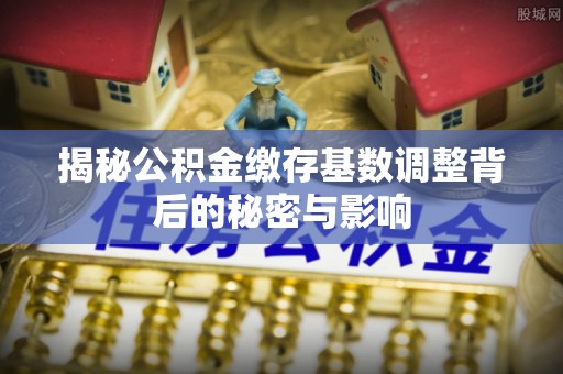 阳东揭秘公积金缴存基数调整背后的秘密与影响